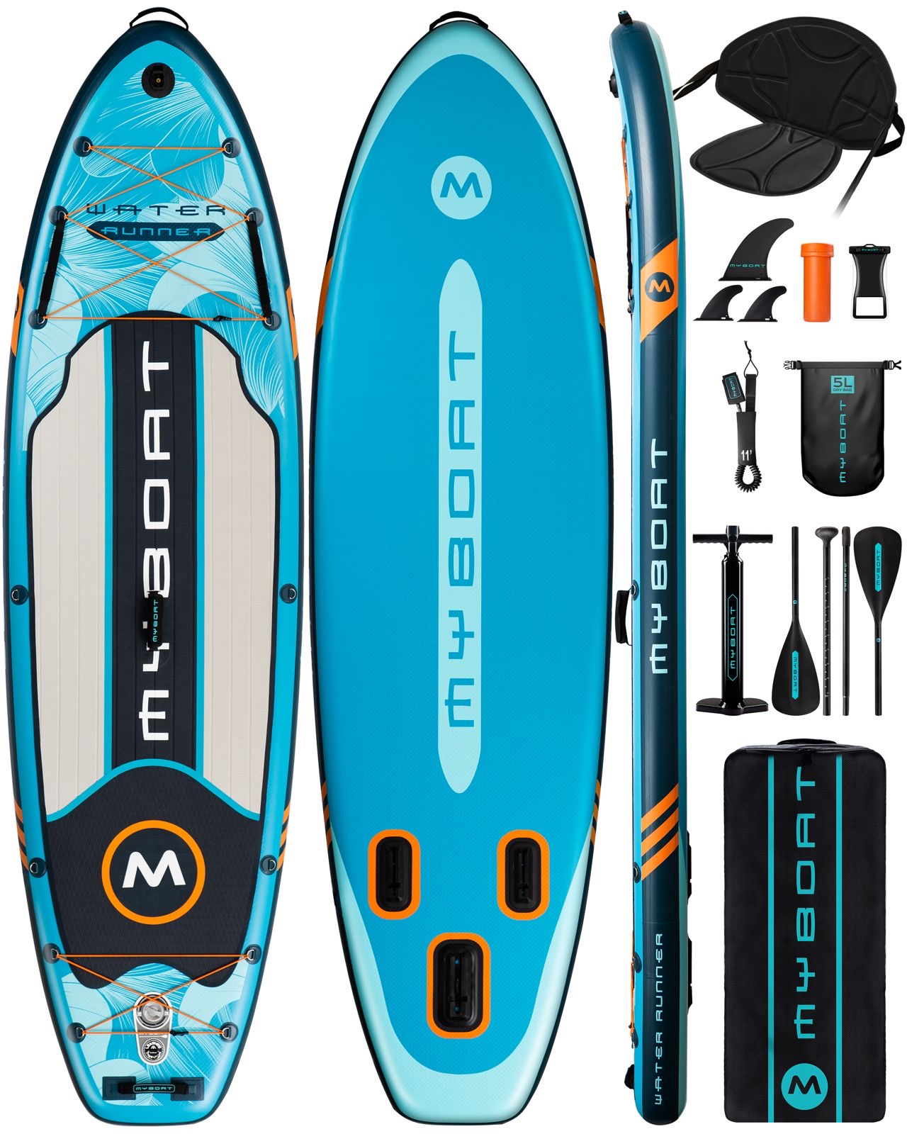 MY BOAT WATER RUNNER BLUE PRO 320cm x 89cm