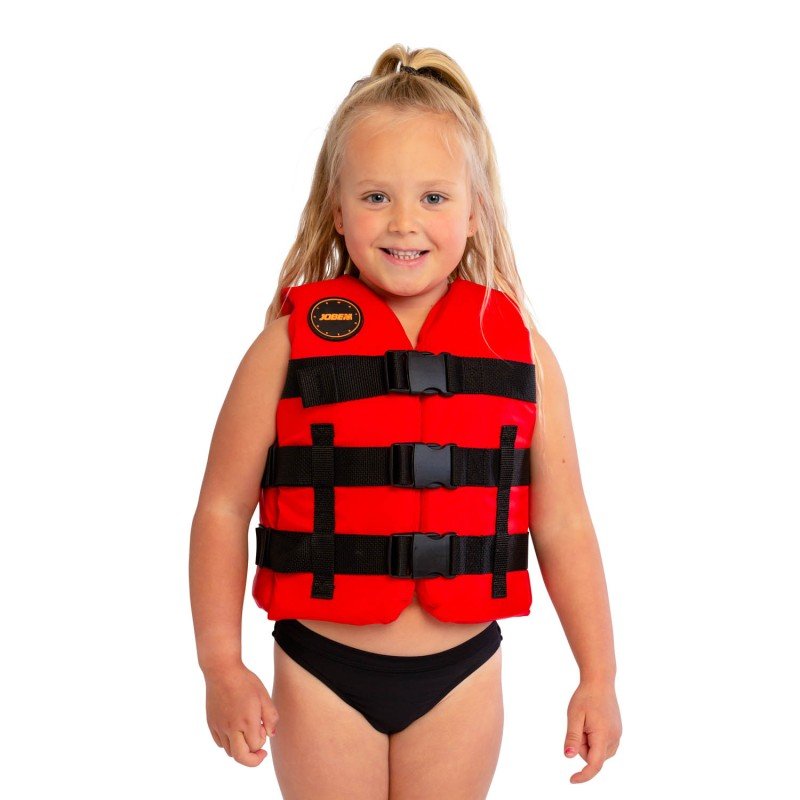 Nylon Life Vest Red Kids