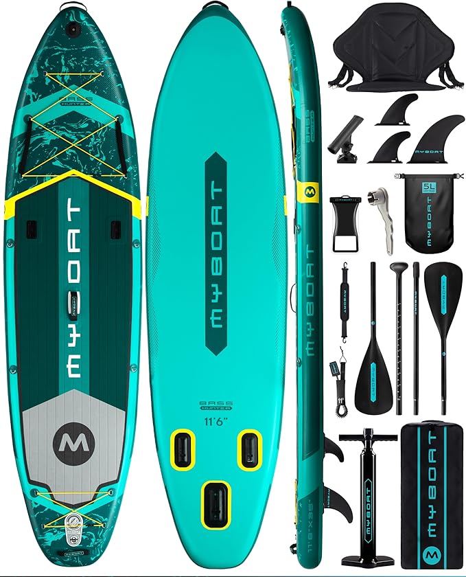 MY BOAT BASS HUNTER GREEN PRO 351cm x 86cm