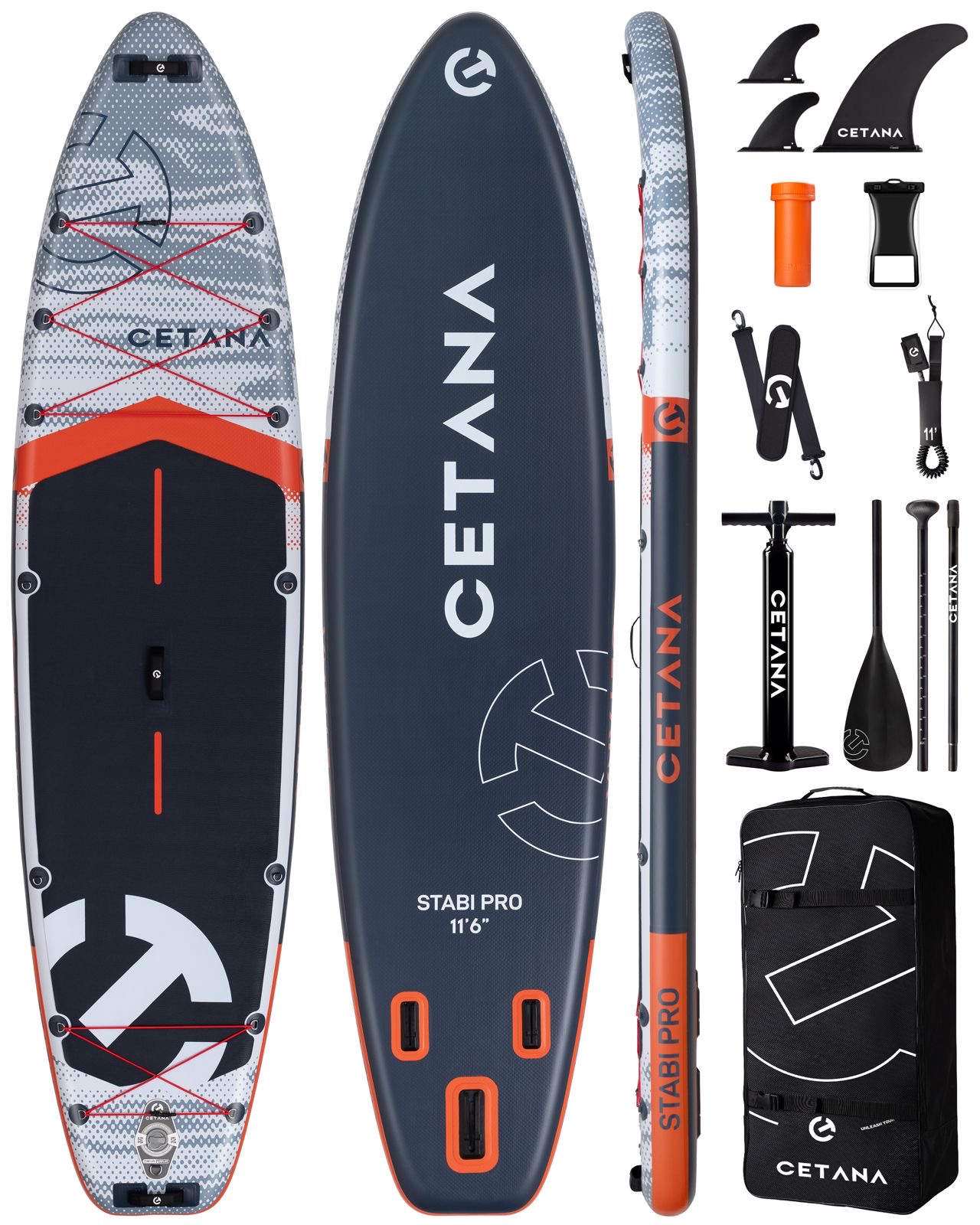 CETANA STABI PRO GREY 351 X 89 CM